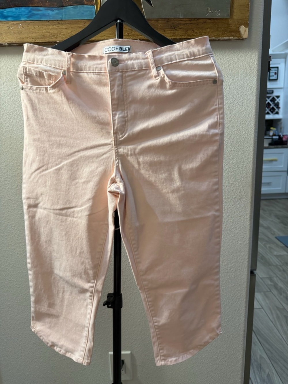 Code Bleu High-Rise Pastel Pink Jeans - Picture 6 of 7